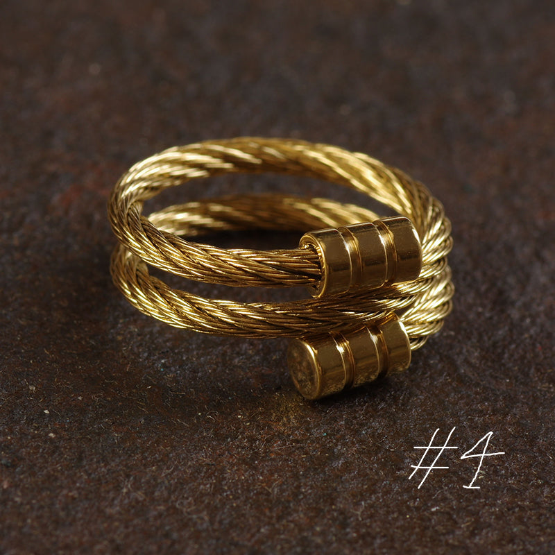 Minimalism Gold Plated Ring