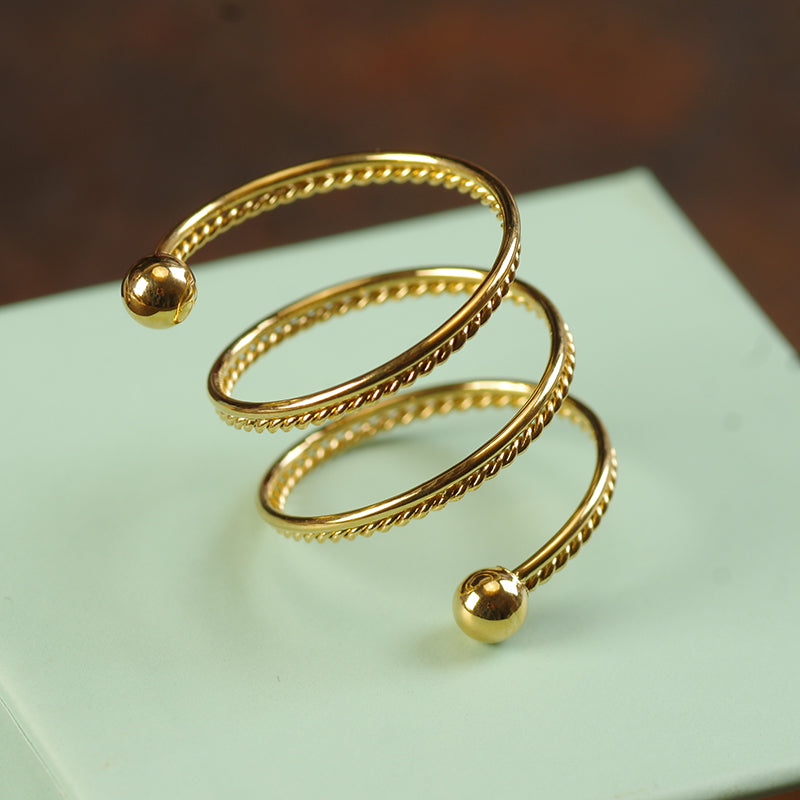 Minimalism Gold Plated Ring