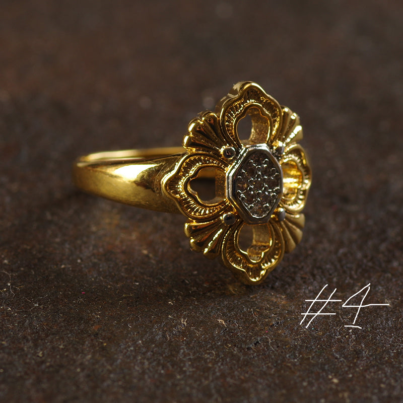 Chunky Mother of Pearl Ring