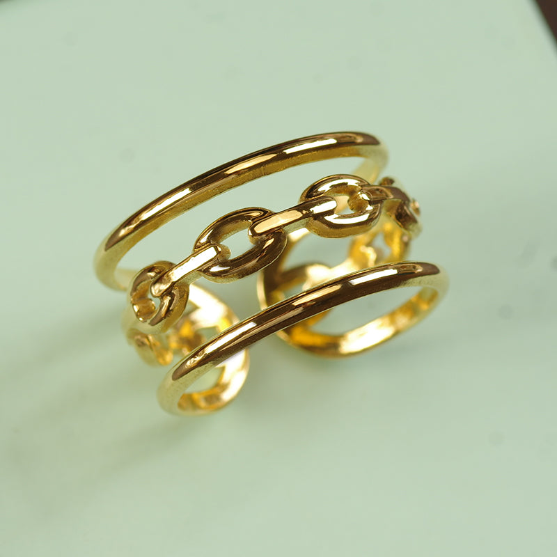 Minimalism Irregular Style Ring