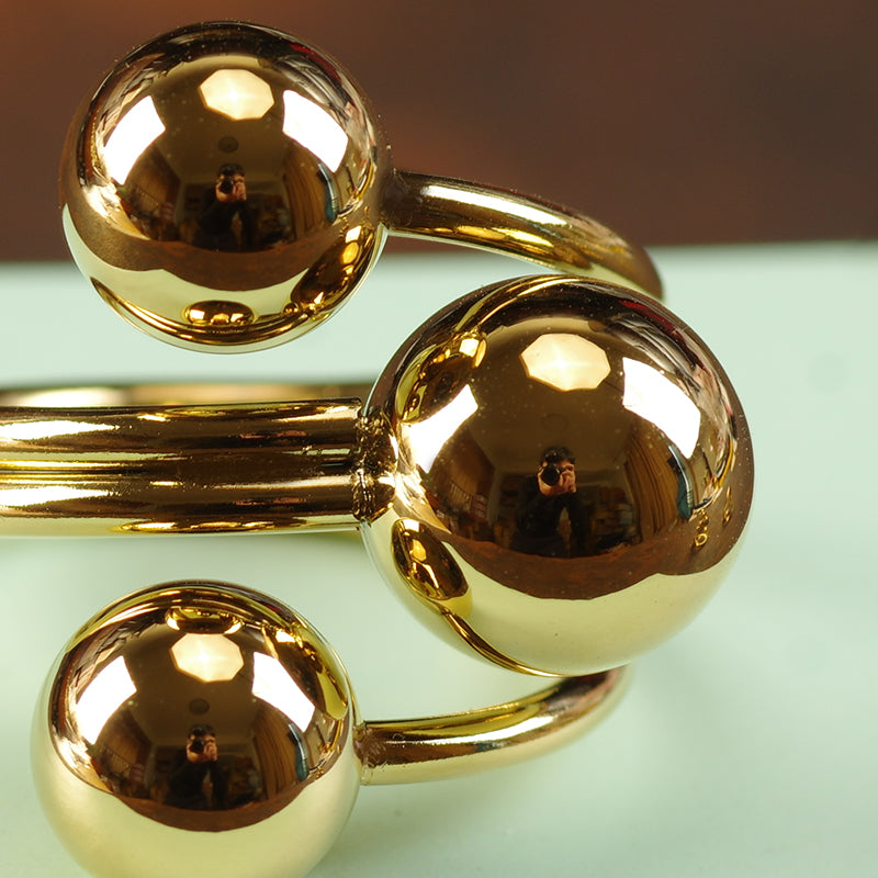 Gold Unique Irregular Ring