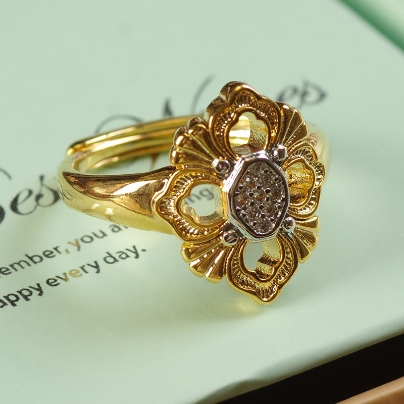 Chunky Mother of Pearl Ring