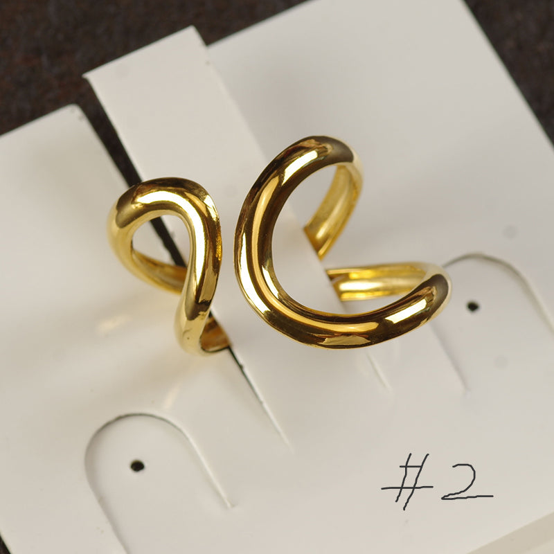 Minimalism Irregular Ring