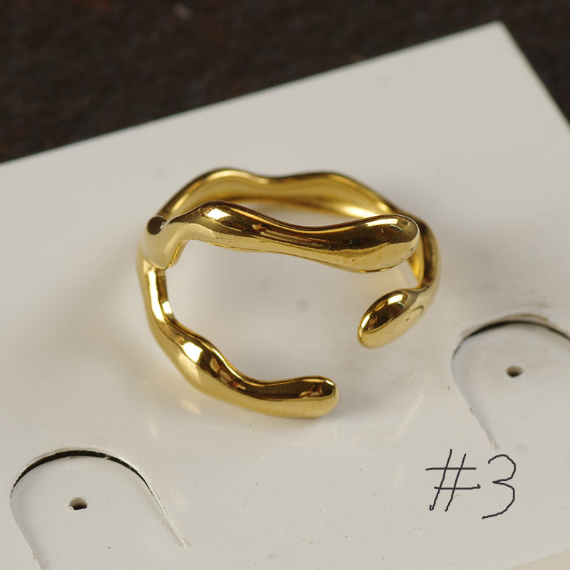 Minimalism Irregular Ring