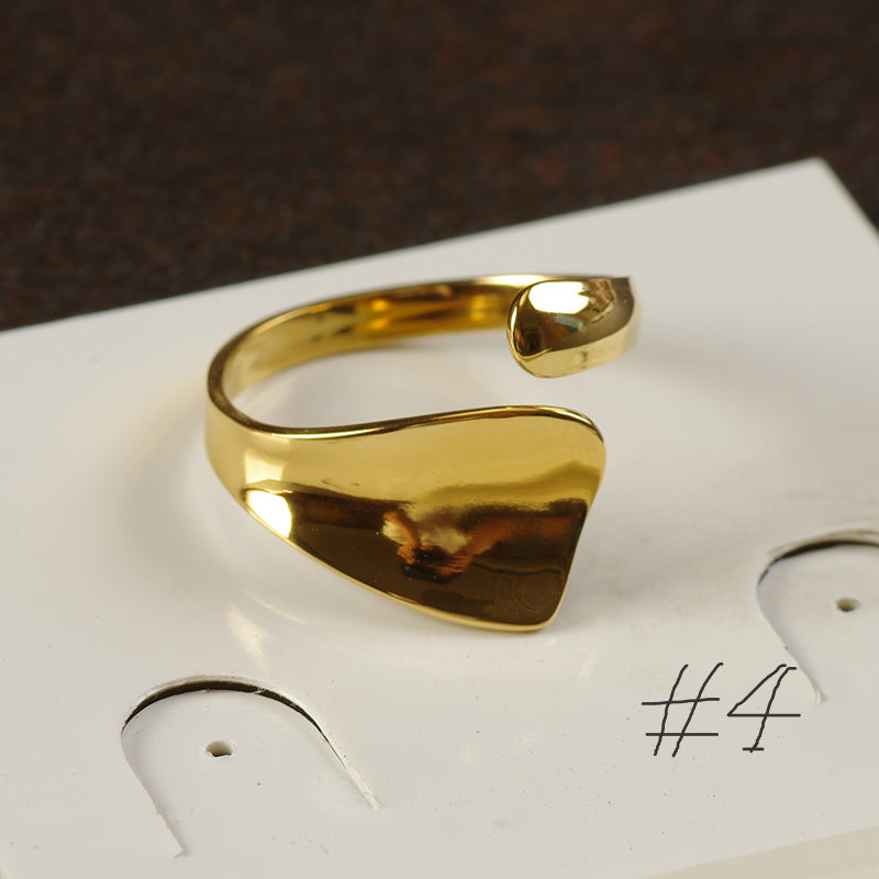 Minimalism Irregular Ring