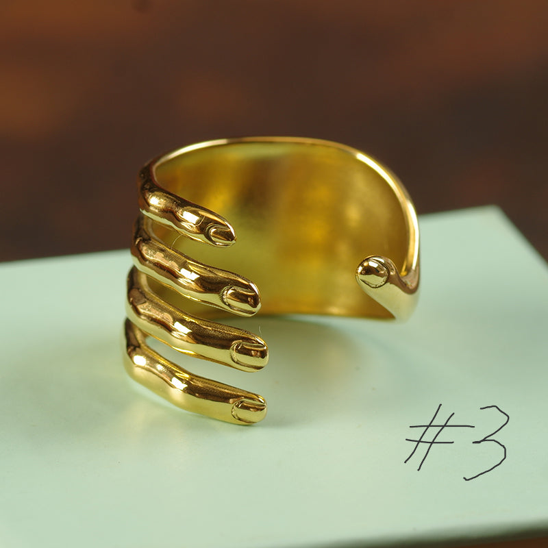 Minimalism Irregular Style Ring