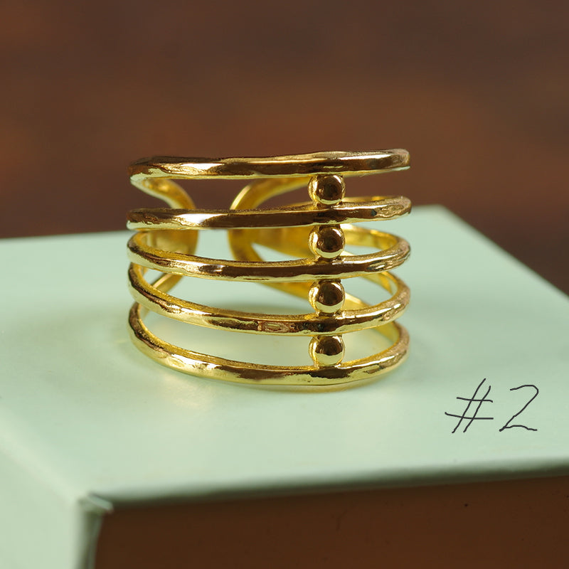Minimalism Irregular Style Ring