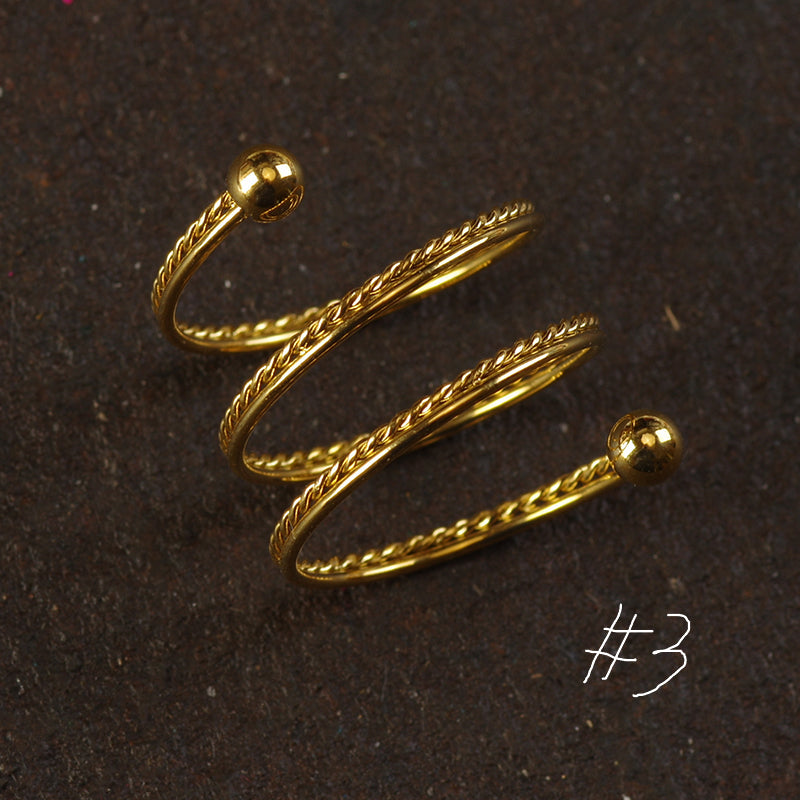 Minimalism Gold Plated Ring