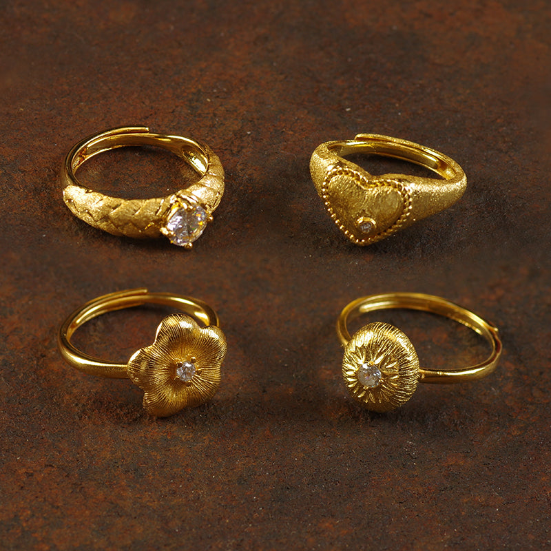 Gold Goth Set
