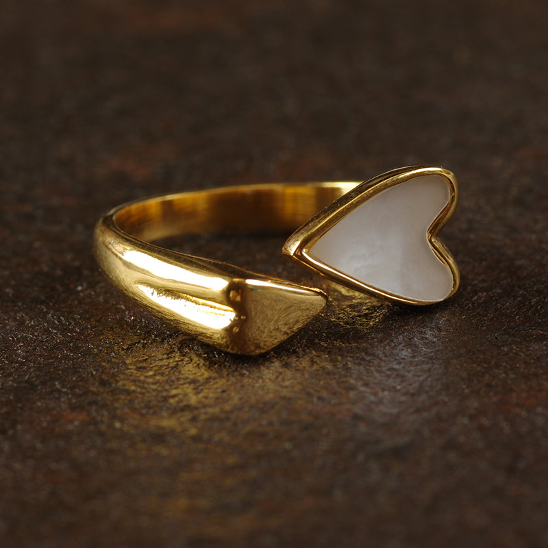 Mother of Pearl Ring Set