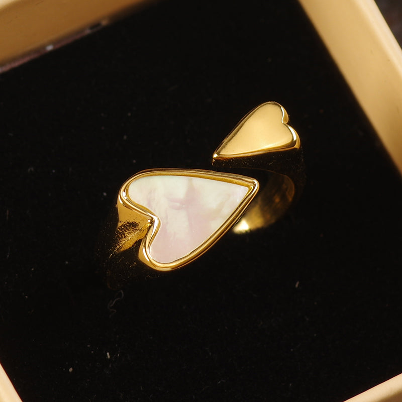 Mother of Pearl Ring Set