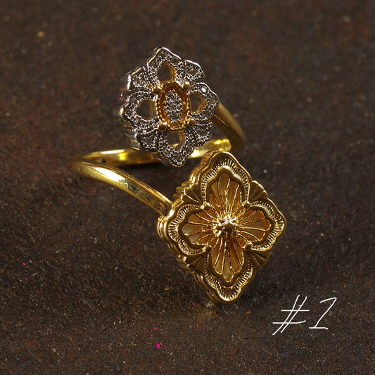 Chunky Mother of Pearl Ring