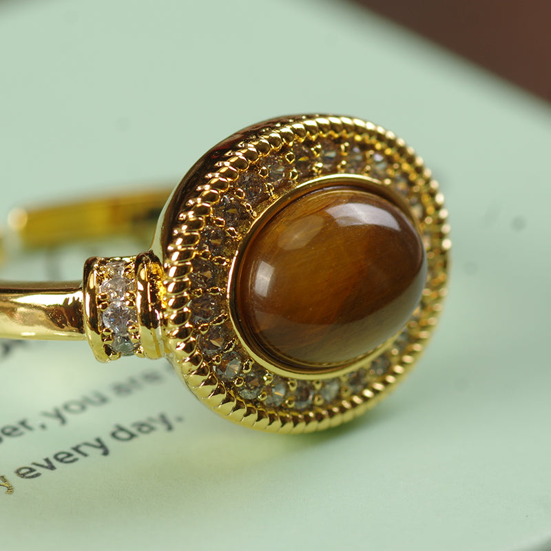 Boho Gemstone Statement Ring