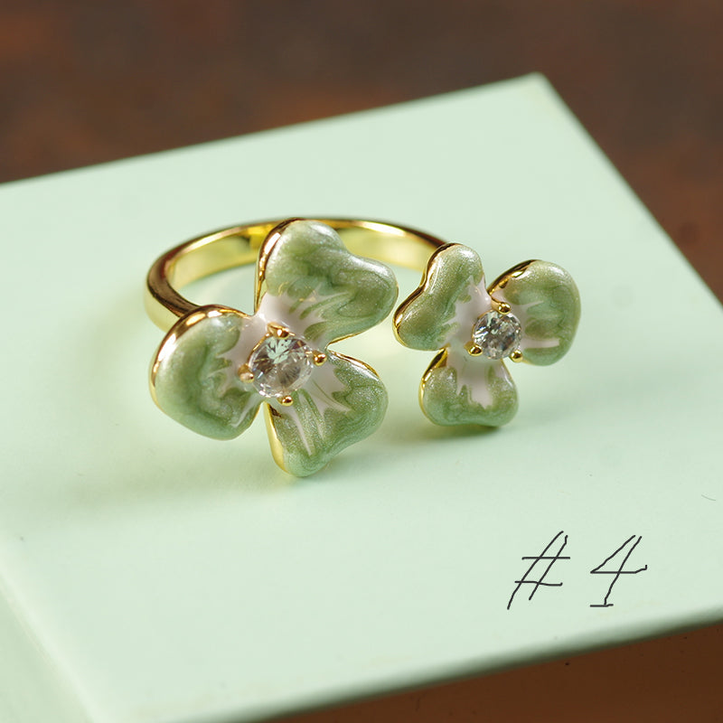 Gold Pearl Statement Ring