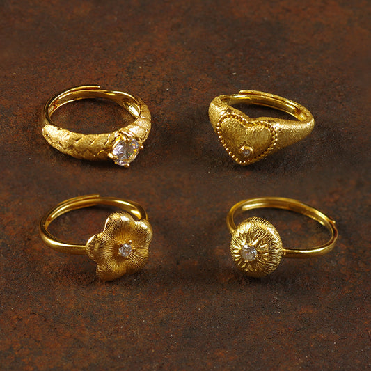 Gold Goth Set